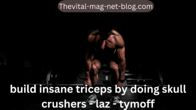 build insane triceps by doing skull crushers - laz - tymoff