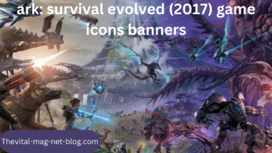 ark: survival evolved (2017) game icons banners