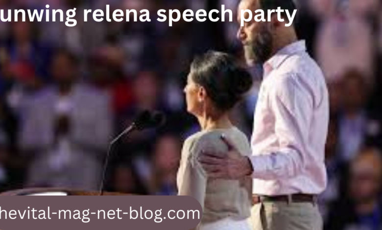 gunwing relena speech party