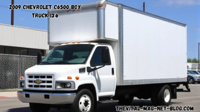 2009 chevrolet c6500 box truck 13'6