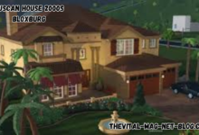 tuscan house 2000s bloxburg