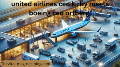 united airlines ceo kirby meets boeing ceo ortberg.